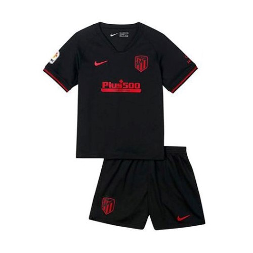 Camiseta Atletico Madrid 2ª Niño 2019-2020 Negro